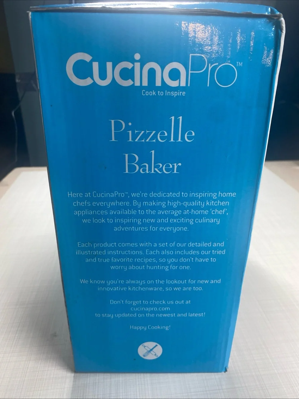 NIB CUCINAPRO Pizzelle Baker 220-05P